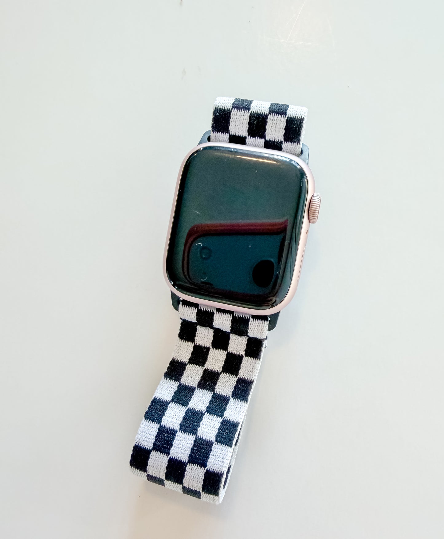 Checkered Watch Band