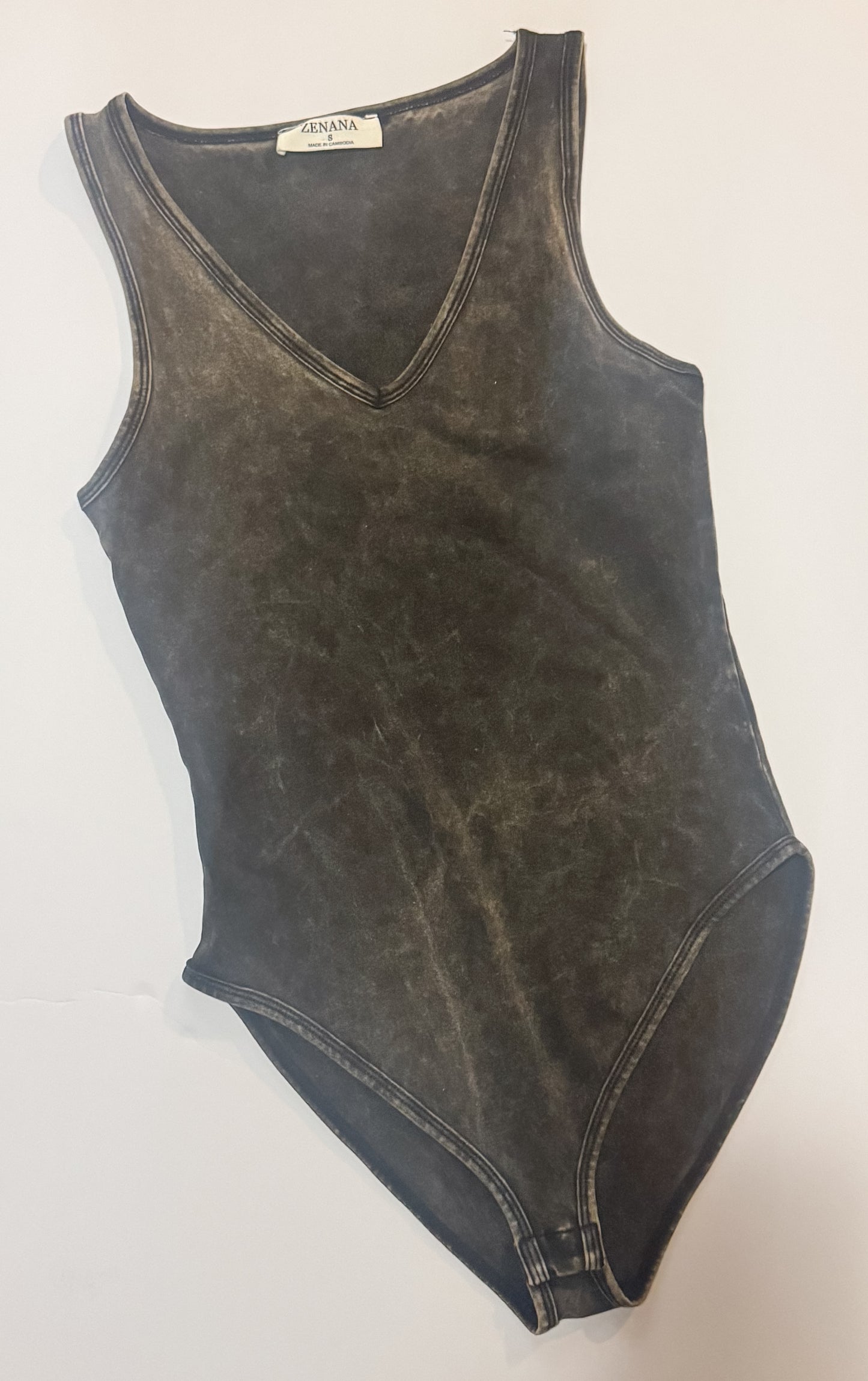 Acid Wash Bodysuit