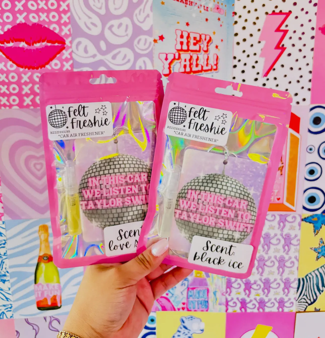 We Listen to Taylor Swift Car Freshie