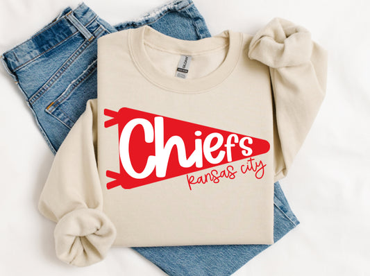 Chiefs Pennant Flag Sweatshirt