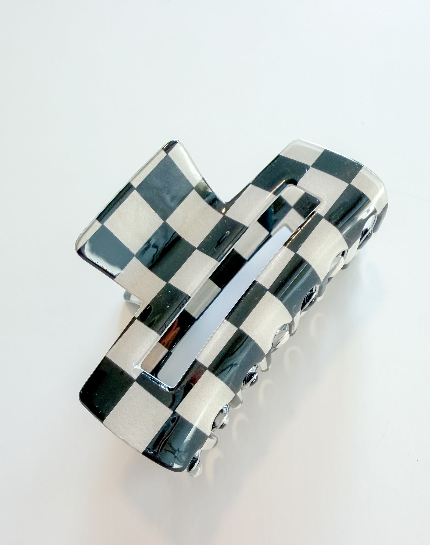 Checkered Claw Clip