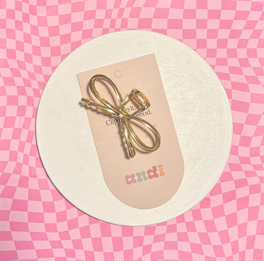 Bow Claw Clip