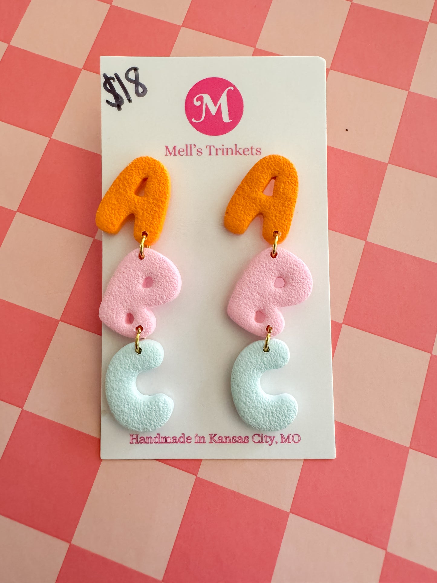 ABC Earrings