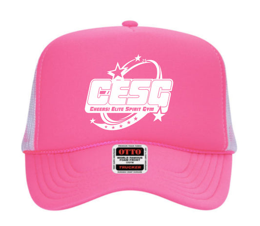 Neon Pink Trucker Hat