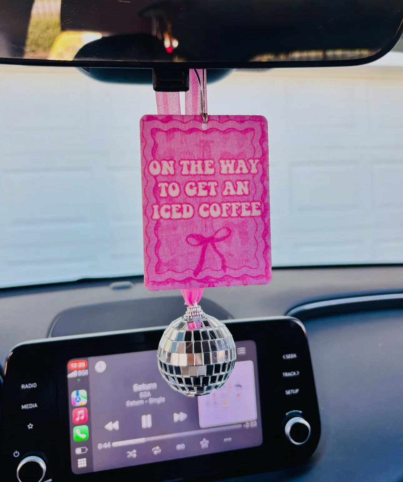 Iced Coffee Car Freshie