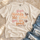 Give Thanks Tee-IVORY