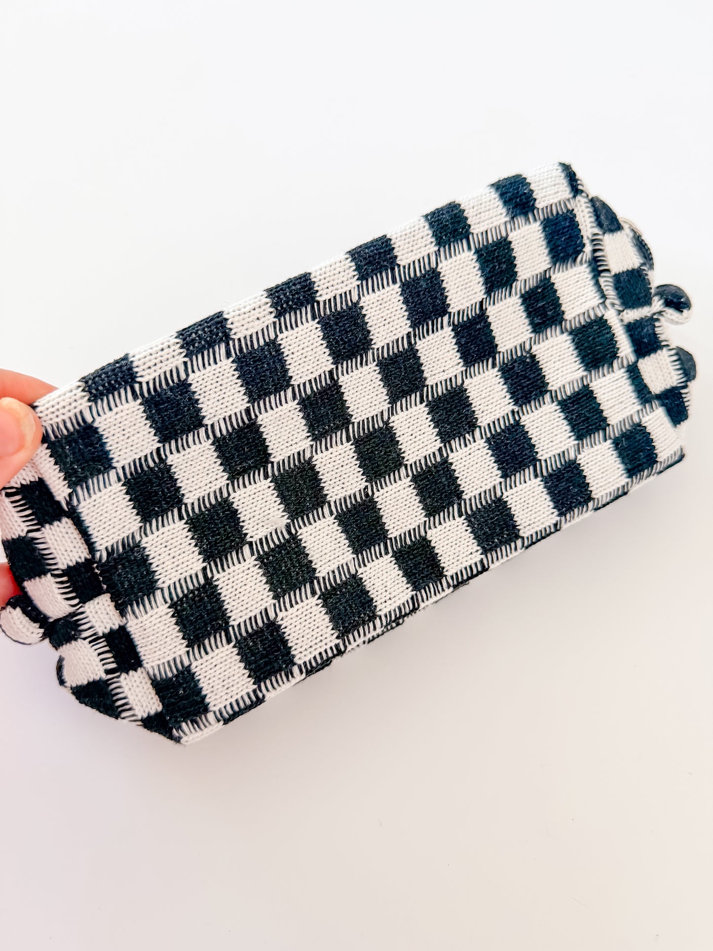 Checkered Pouch