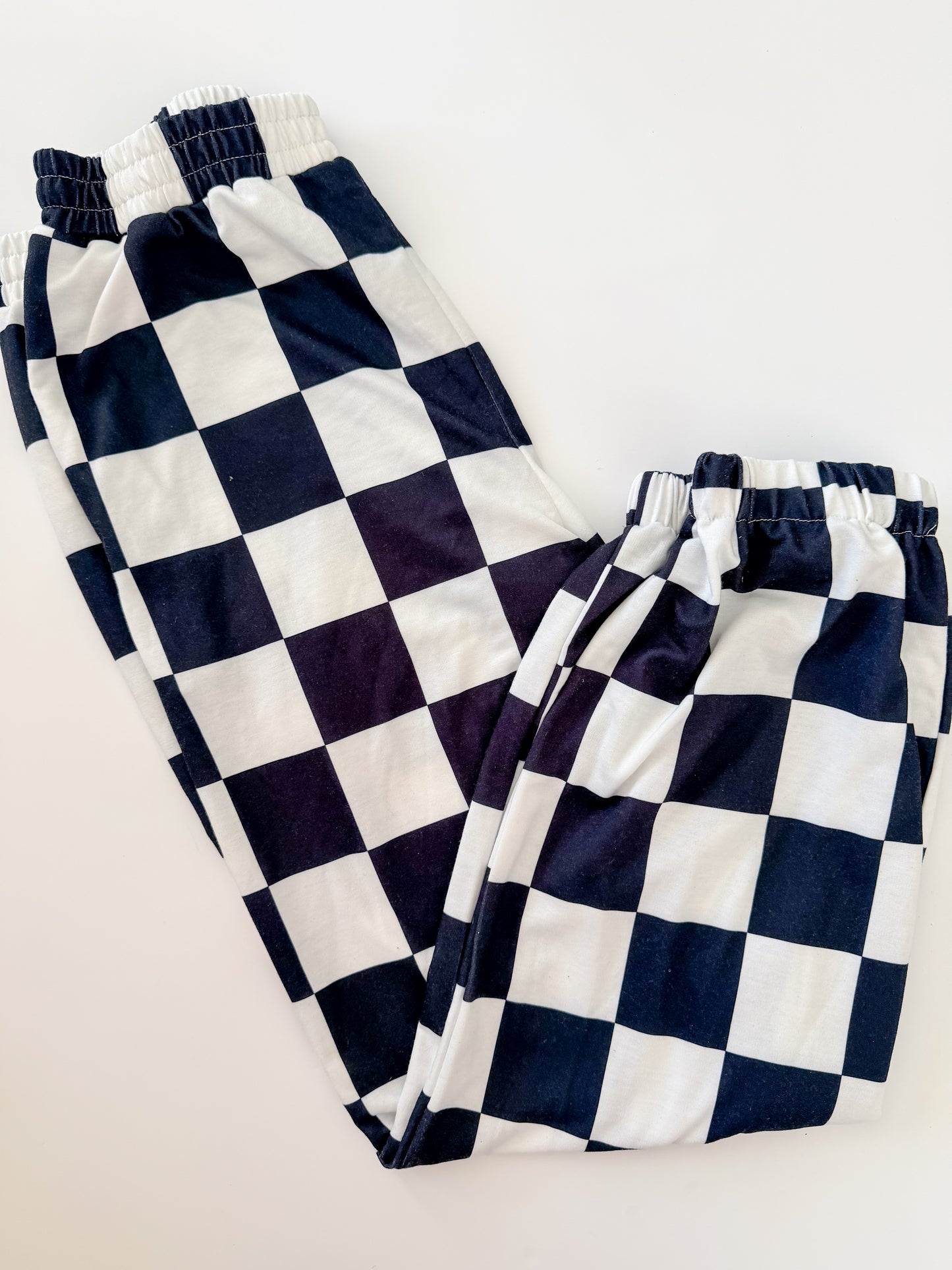 Checkered Joggers