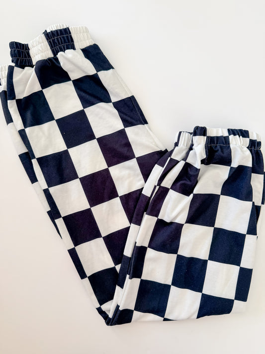 Checkered Joggers
