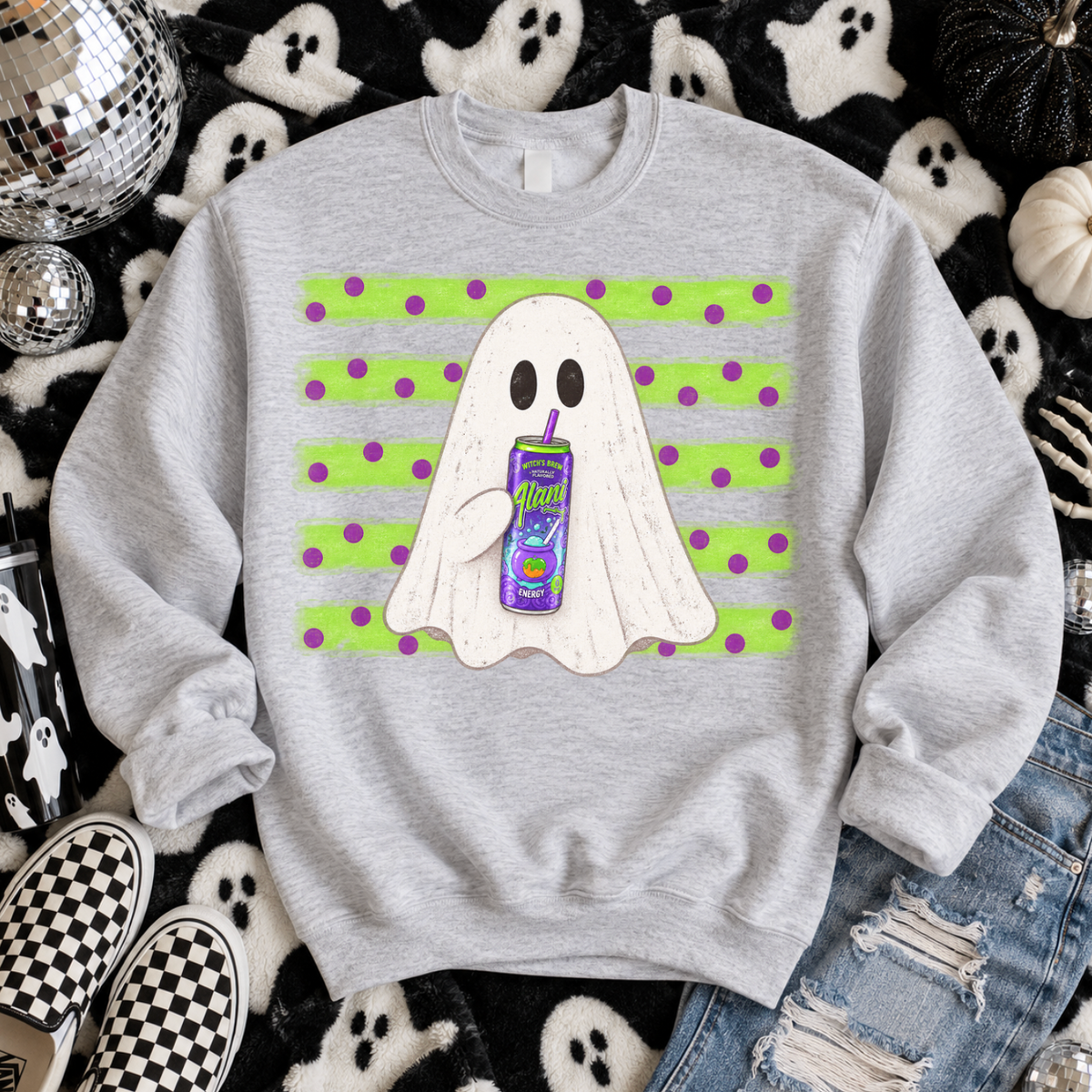Sip & Scare Crewneck- CUSTOM