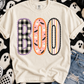 Patchwork Boo Tee