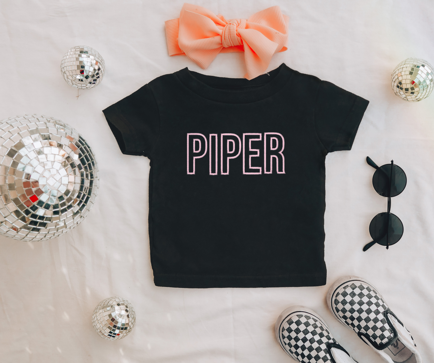 Youth Embroidered Name Tee